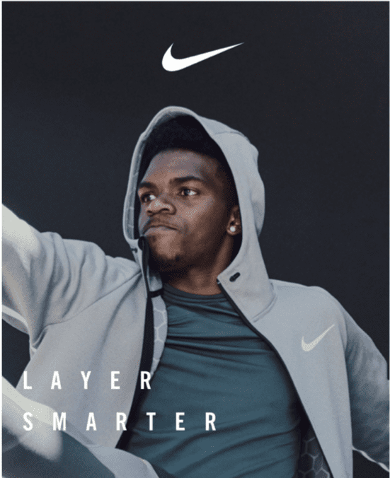 Email design review: nike