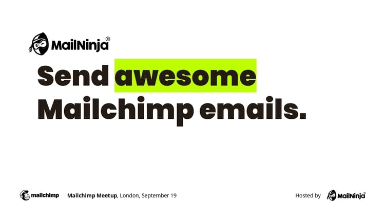 How to send awesome emails using mailchimp