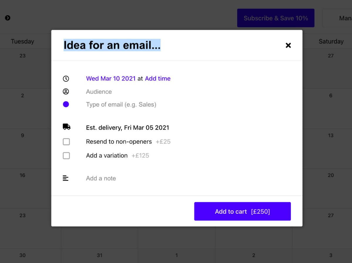 How to use the mailninja app to plan your email marketing