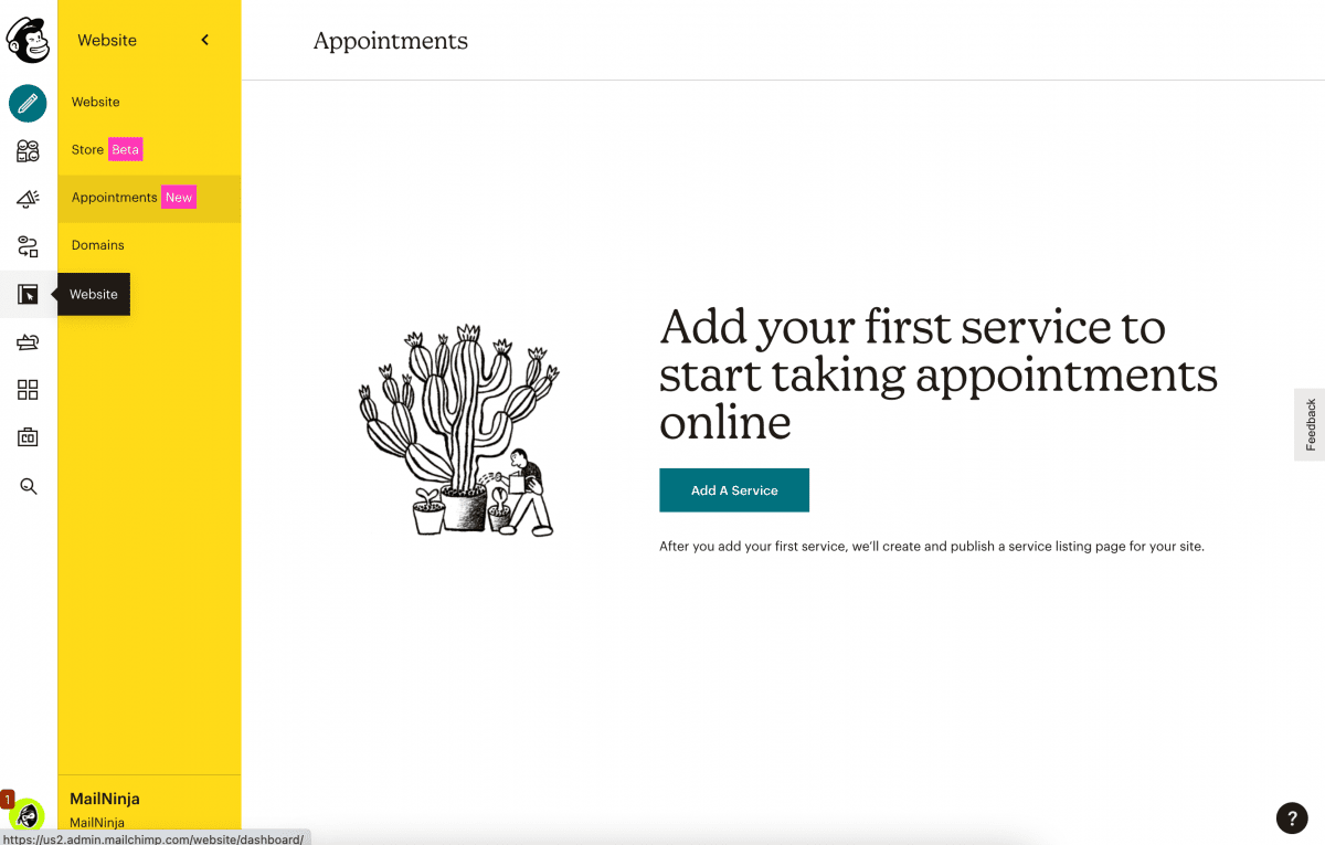Mailchimp appointments – book calls and events right inside mailchimp